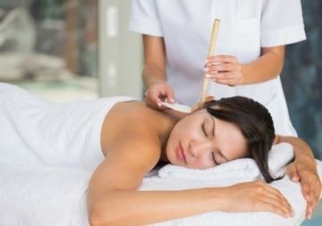 Ear Candling with Facial